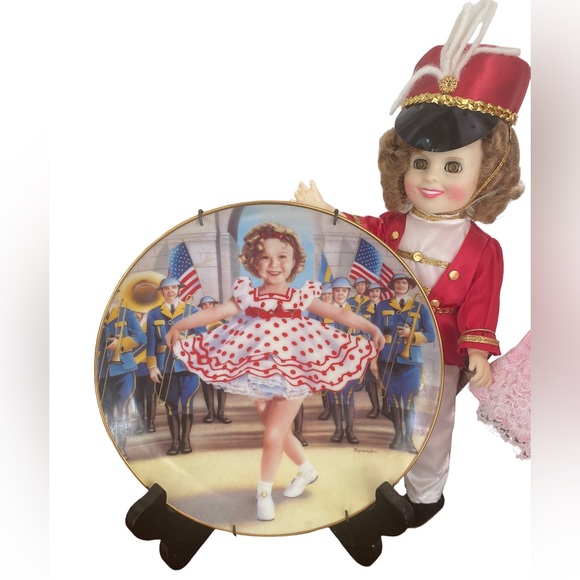 Shirley Temple Danbury Mint Porcelain Dolls Lot Shirley Temple Collectibles - Picture 3 of 12